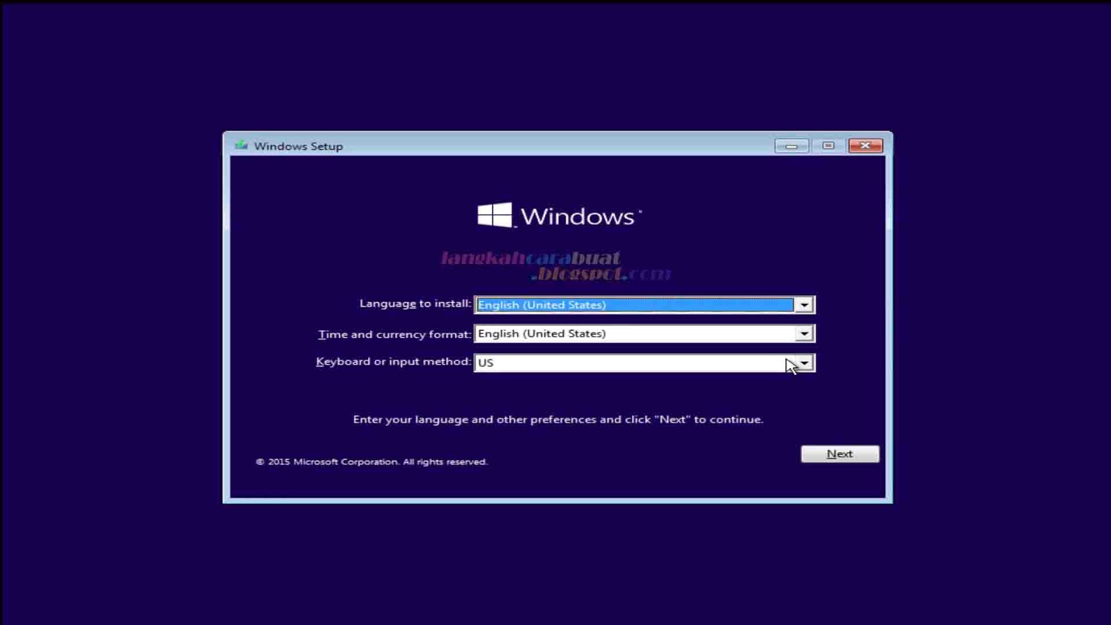 Cara Instal Ulang Komputer / Laptop Menggunakan OS Windows