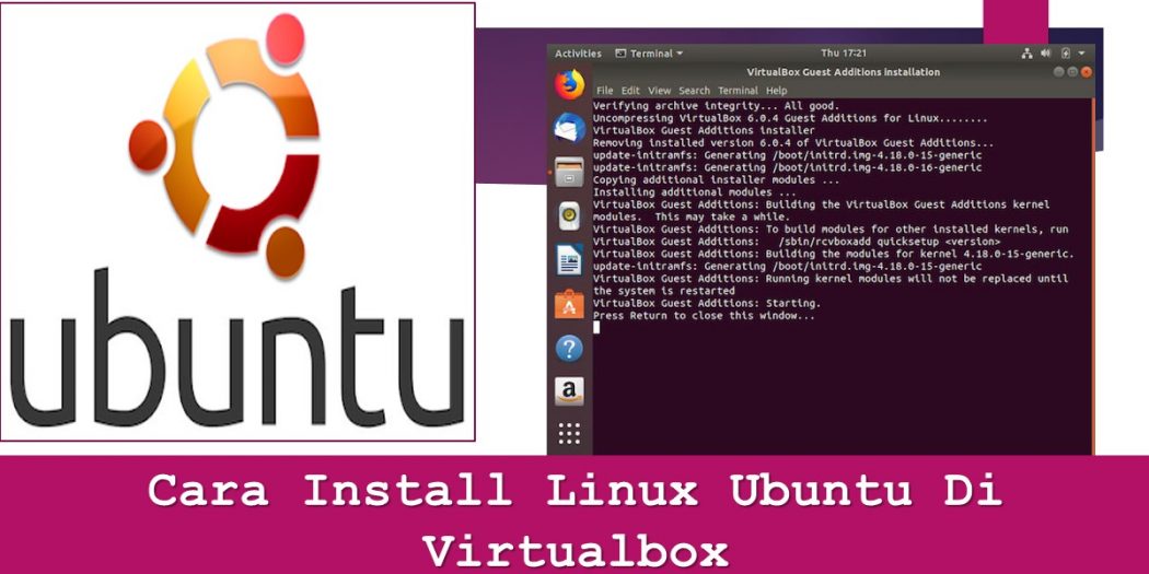 Cara Install Linux Ubuntu Di Virtualbox TechBanget